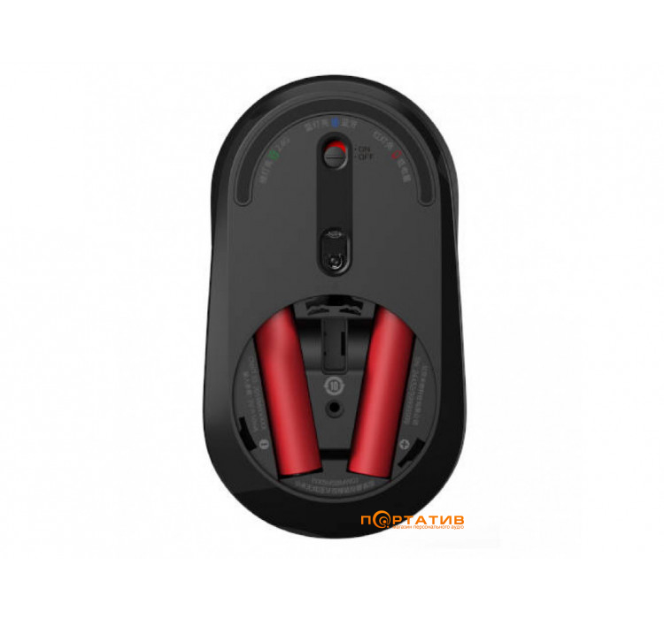 Xiaomi Mi Dual Mode Wireless Mouse Silent Edition Black (HLK4041GL)