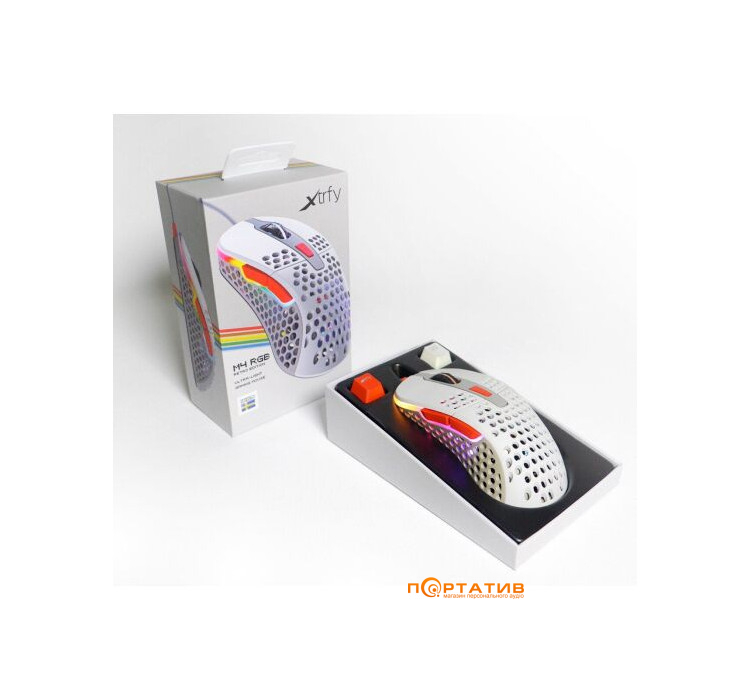 Игровая мышь Xtrfy M4 RGB USB Retro (XG-M4-RGB-RETRO)
