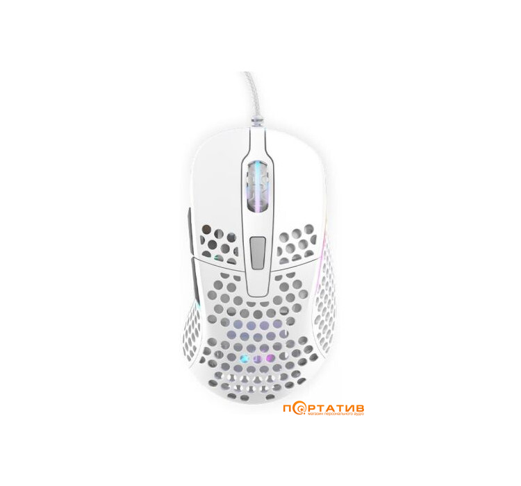 Игровая мышь Xtrfy M4 RGB USB White (XG-M4-RGB-WHITE)