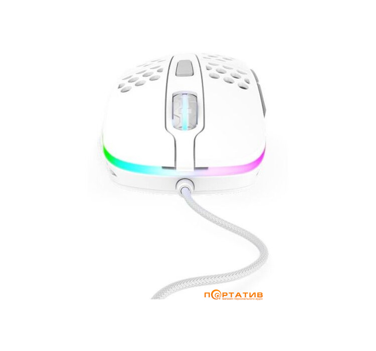 Игровая мышь Xtrfy M4 RGB USB White (XG-M4-RGB-WHITE)