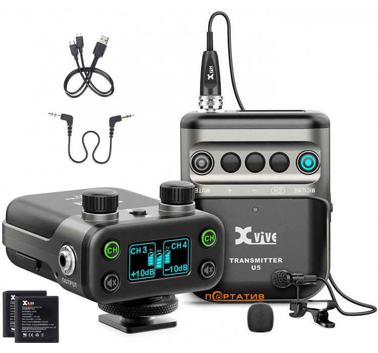 Xvive U5 Wireless Audio for Video System
