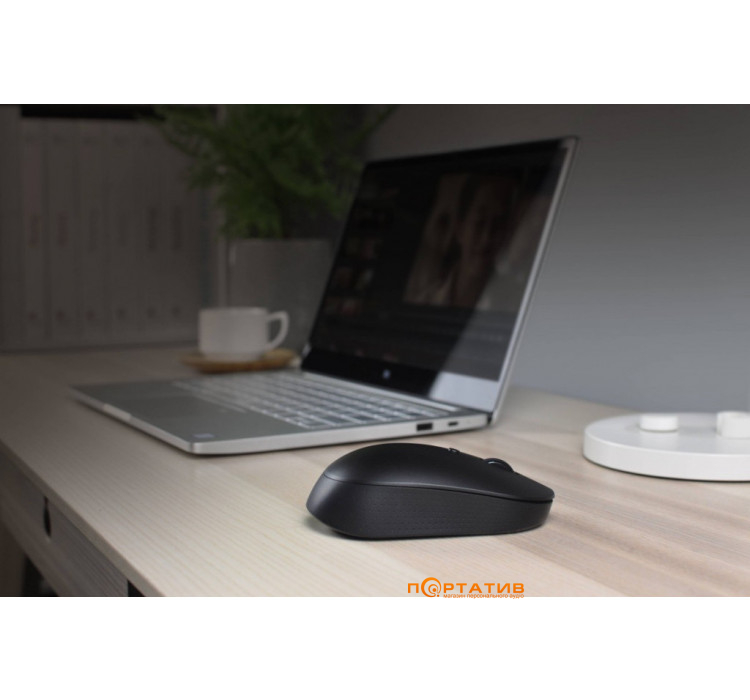 Xiaomi Mi Dual Mode Wireless Mouse Silent Edition Black (HLK4041GL)