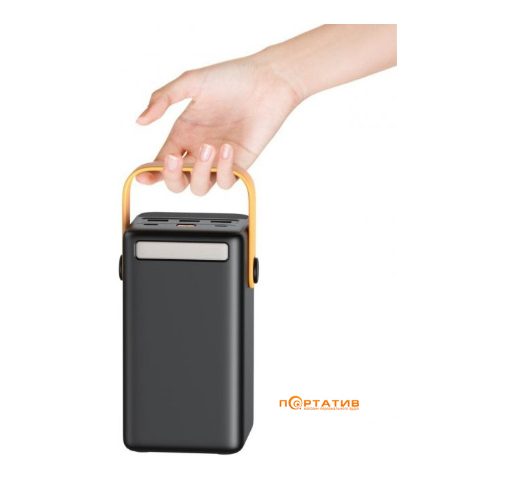 Внешний аккумулятор XO Power Bank PR168 50000 mAh QC22.5W + PD20W Black