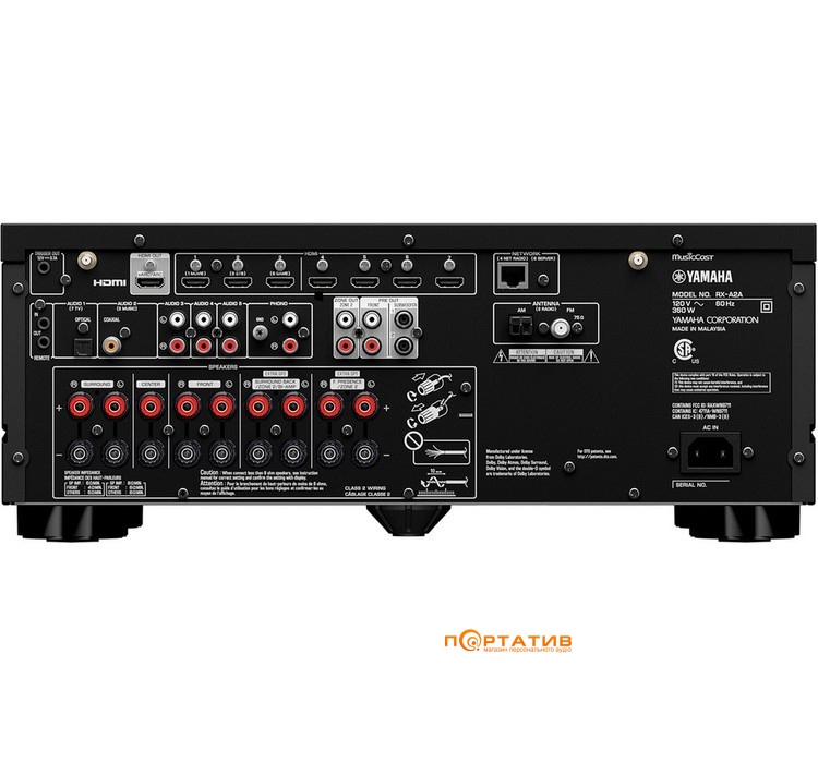 AV-ресивер Yamaha RX-A2A Black