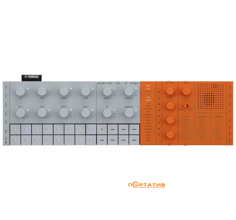Аранжувальна станция Yamaha SEQTRAK Orange w/Bluetooth