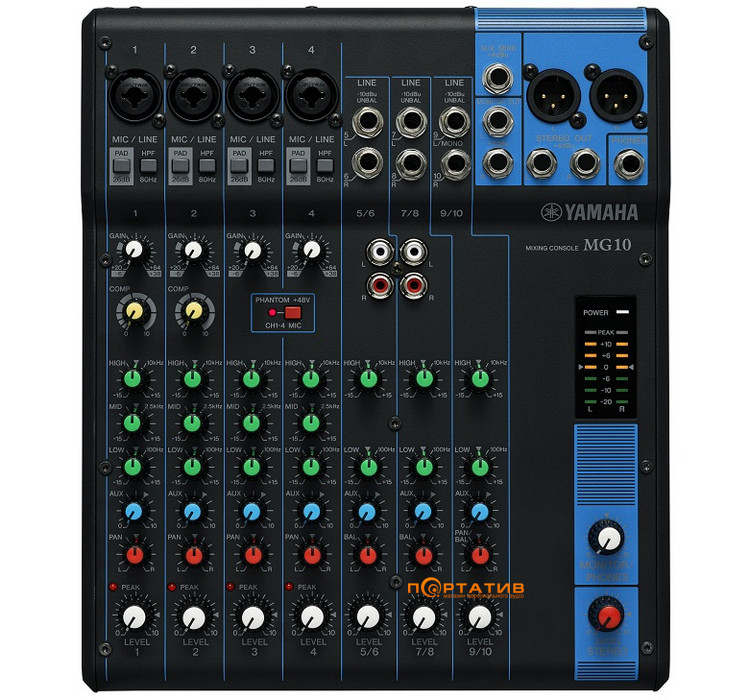 Мікшерний пульт Yamaha MG10