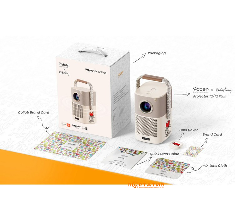 Проэктор Yaber T2 Plus LE