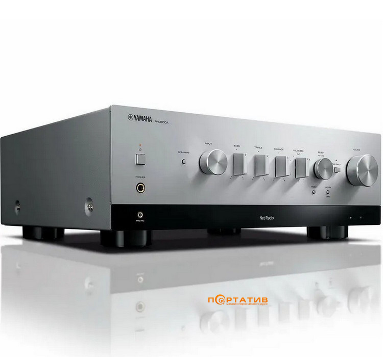 Мережевий стерео ресивер Yamaha R-N800A Silver