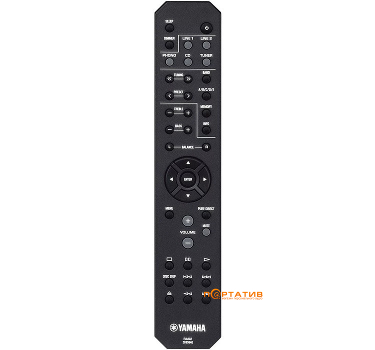 Підсилювач Yamaha A-S201 II Black