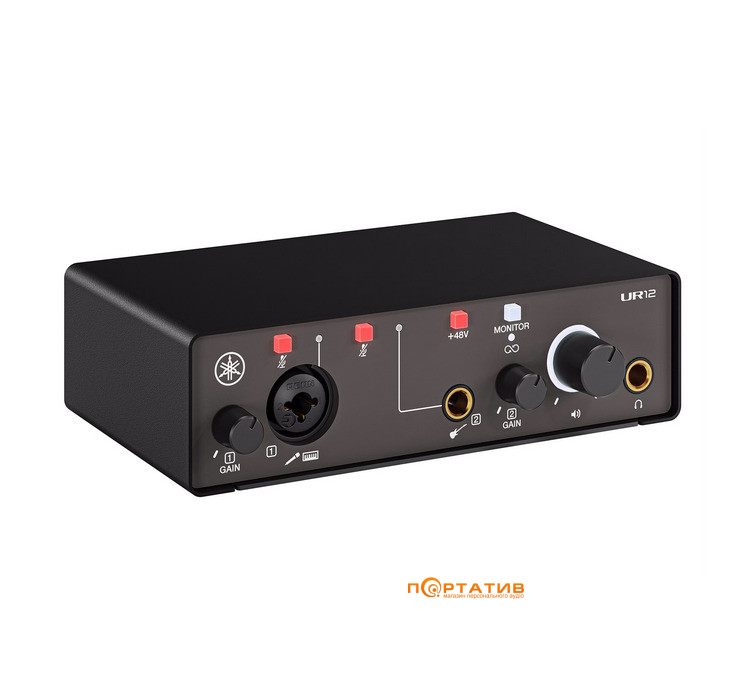 Аудиоинтерфейс Yamaha UR12MK3 Black