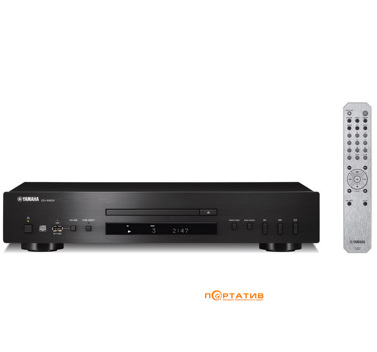 CD-плеєр Yamaha CD-S303 Black