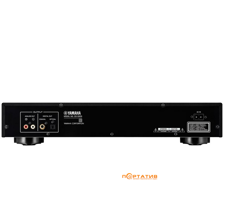 CD-плеєр Yamaha CD-S303 Black
