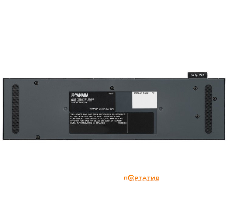Аранжувальна станция Yamaha SEQTRAK Black w/Bluetooth