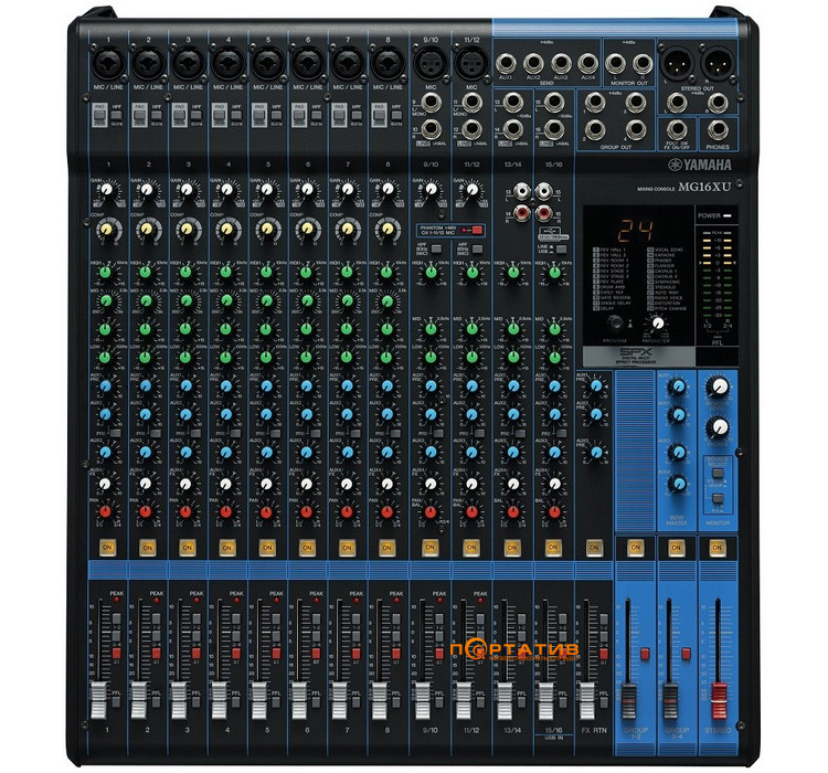 Мікшерний пульт Yamaha MG16XU