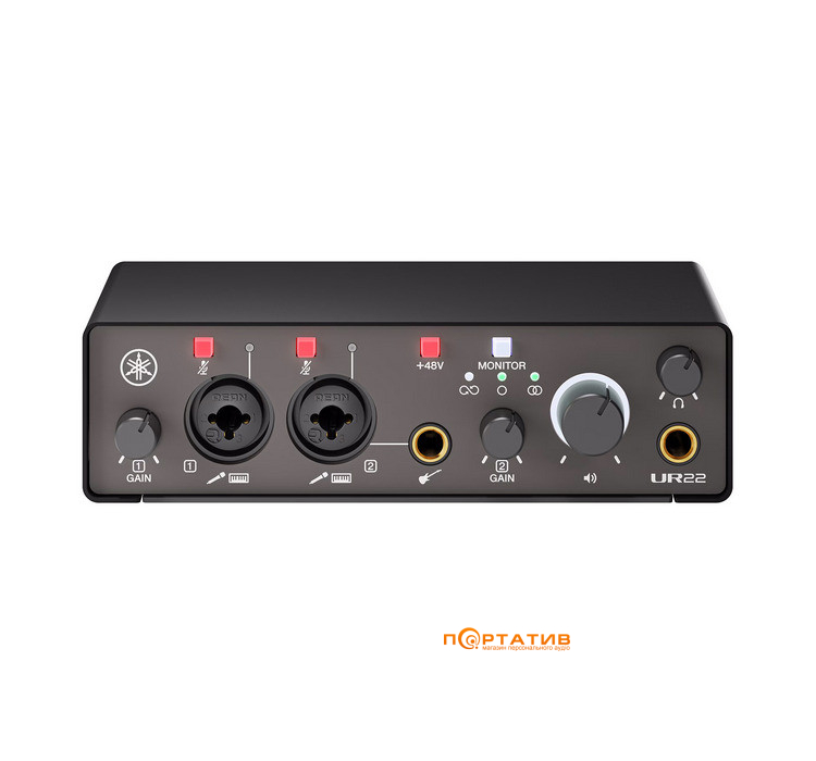 Аудиоинтерфейс Yamaha UR22MK3 Black
