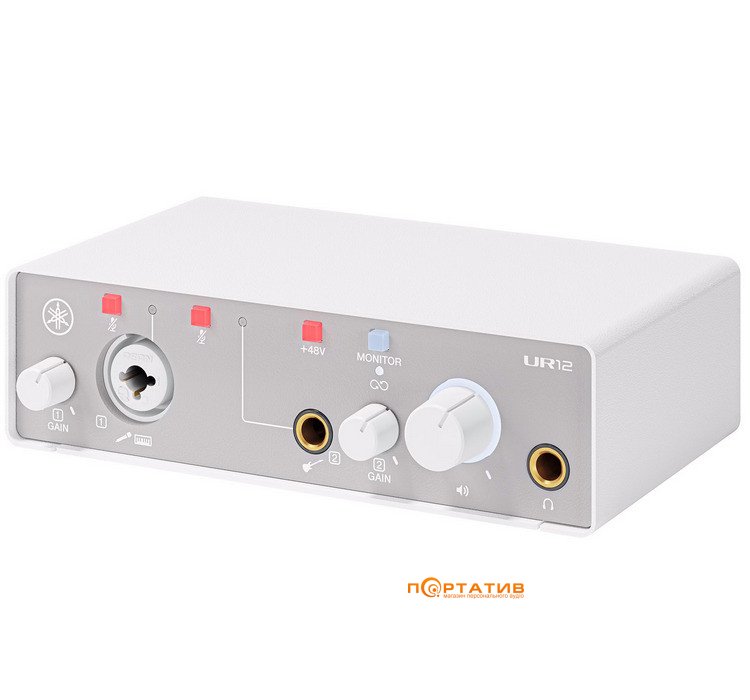 Аудиоинтерфейс Yamaha UR12MK3 White