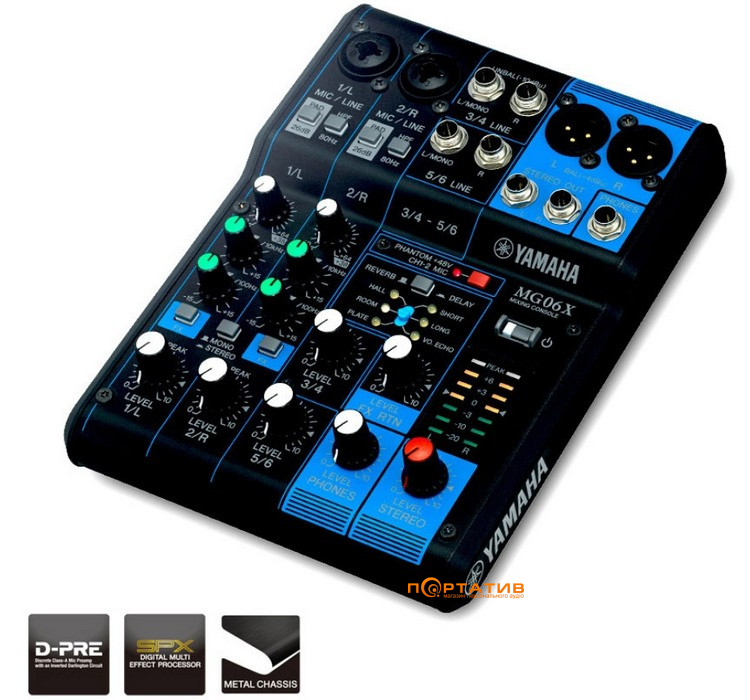 Мікшерний пульт Yamaha MG06X