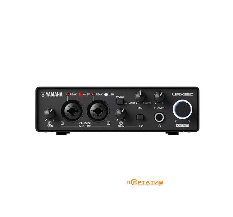 Аудиоинтерфейс Yamaha URX22C