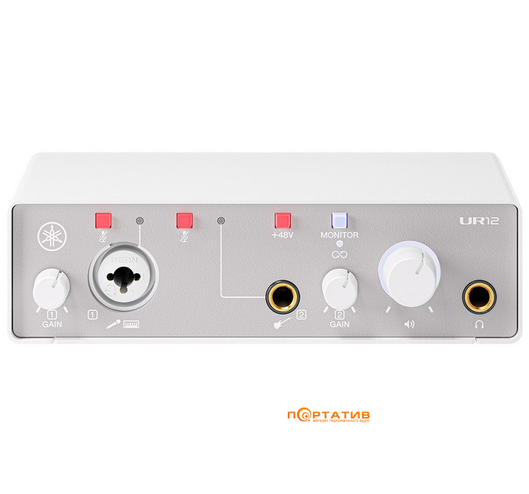Аудиоинтерфейс Yamaha UR12MK3 White