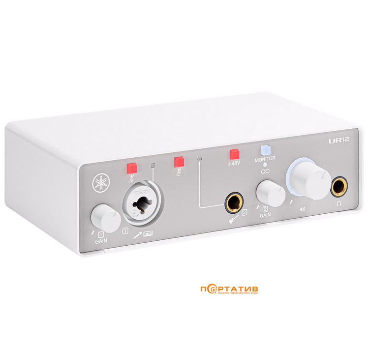 Аудиоинтерфейс Yamaha UR12MK3 White