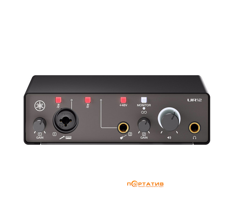 Аудиоинтерфейс Yamaha UR12MK3 Black