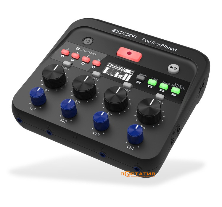 Цифровий диктофон Zoom PodTrak P4next