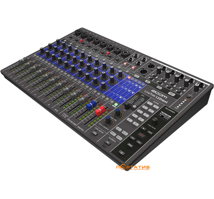Цифровий мікшерний пульт Zoom LiveTrak L12next