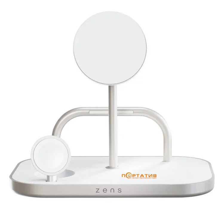 Беспроводное ЗУ Zens 4-in-1 Wireless Charger White (ZEDC29W/00)