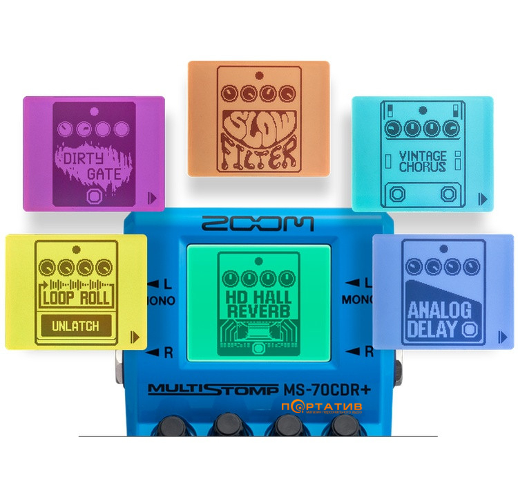 Педаль ефектів Zoom MS-70CDR+