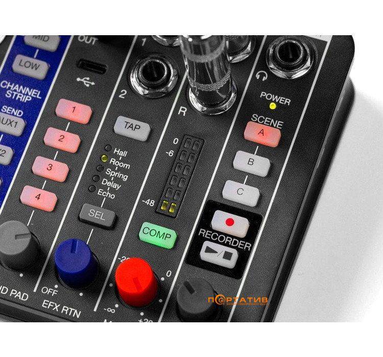 Цифровий мікшерний пульт Zoom LiveTrak L-6