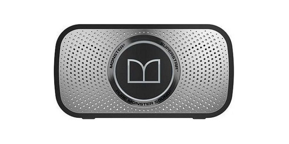 Monster Superstar High Definition Bluetooth Speaker Grey (MNS-129260-00)