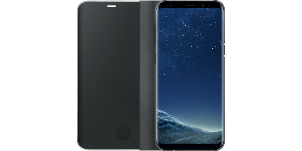 Samsung Galaxy S8 (G950) Clear View Standing Cover Black (EF-ZG950CBEGRU)
