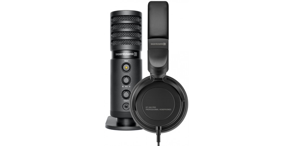 Микрофон Beyerdynamic FOX + наушники Beyerdynamic DT 240 Pro