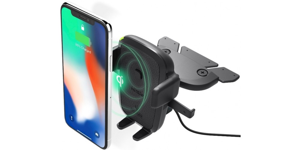 iOttie Easy One Touch 4 Qi Wireless Charging CD Mount (HLCRIO136AM)