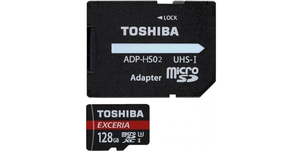 Toshiba microSD-Card 128GB M203 Exceria R90 (THNM203K1280EA)
