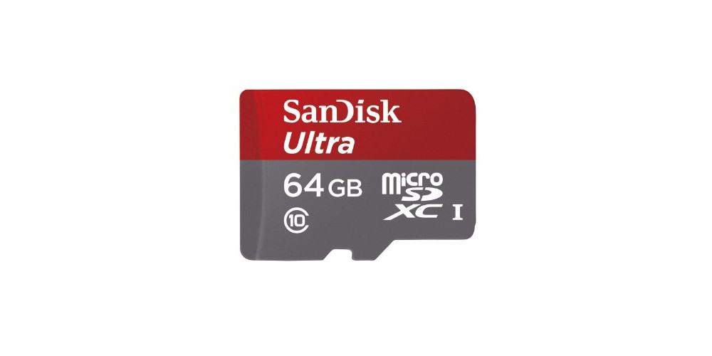 SanDisk microSDXC 64GB UHS-I Ultra (SDSQUNB-064G-GN3MN)