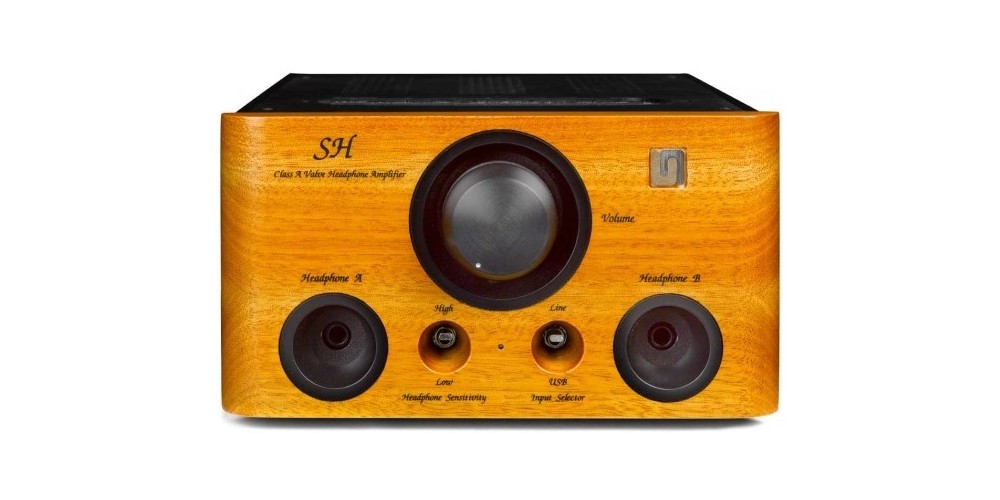 Unison Research SH Cherry Black Headphone Amplifier