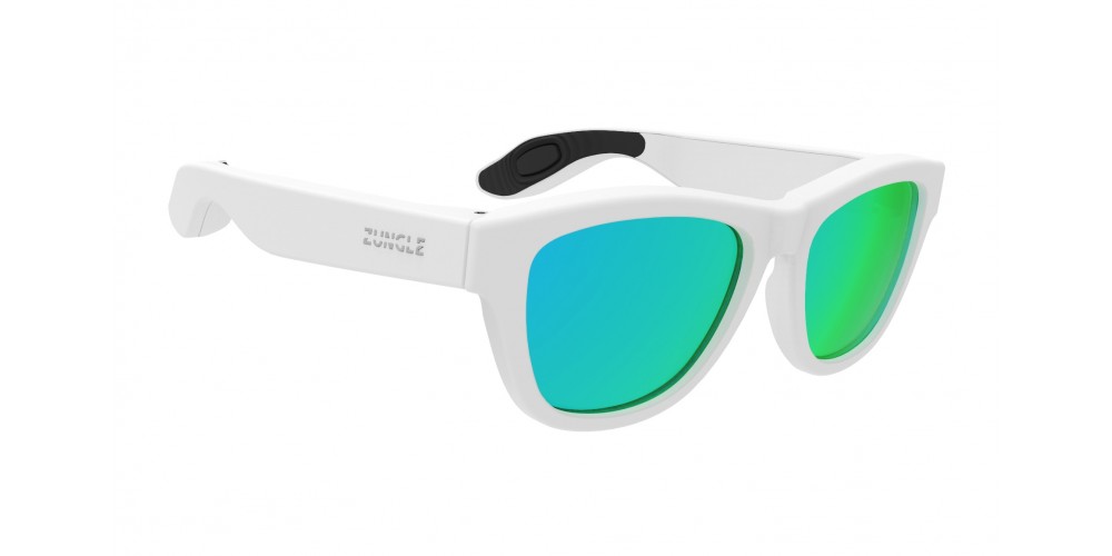 Zungle Panther Matte White Moss Green
