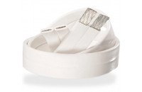 Кабели аудио-видео Supra Flat 2X1.6 White B200 (1м)