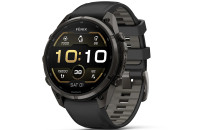 Смарт-годинники Garmin Fenix 9 Pro – 47mm, Carbon Gray DLC Titanium with Black/Pebble Grey Silicone (010-04336-16)