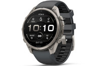  Garmin Fenix 9 Pro – 47mm, Titanium with Graphite/Black Silicone Band (010-04336-26)