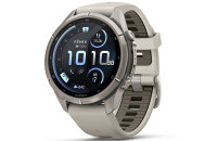  Garmin Fenix 9 Pro – inReach, 43mm, Titanium with Fog Grey/Dark Sandstone Silicone (010-04335-81)