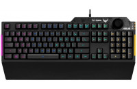  ASUS TUF Gaming K1 RGB 104key USB UA Black (90MP01X0-BKMA00)