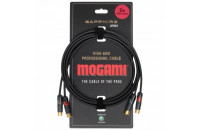 Аксессуары для звукового оборудования Mogami 2xRCA-2xRCA/2m