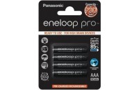 Элементы питания Panasonic Eneloop Pro AAA 930 mAh 4BP Ni-MH (BK-4HCDE/4BE)