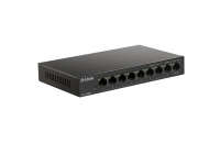 Мережеве обладнання D-Link DES-1009MP 8xFE PoE, 1xGE, 117Вт