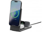 Зарядные устройства Native Union Rise 3-in-1 Qi2 Black (RS-3IN1-BLK-INT)