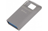 USB Flash накопичувачі Kingston DataTraveler Micro 3.1 64GB Metal (DTMC3/64GB)