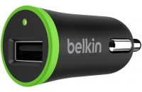 Зарядные устройства Belkin USB Car Charger 2.4A Black (F8J054btBLK)