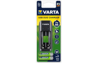 Зарядные устройства Varta Value USB Duo Charger+2xAAA 800mAh (57651201421)